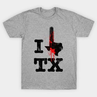 I Love Texas Chainsaw - Souvenir T-Shirt